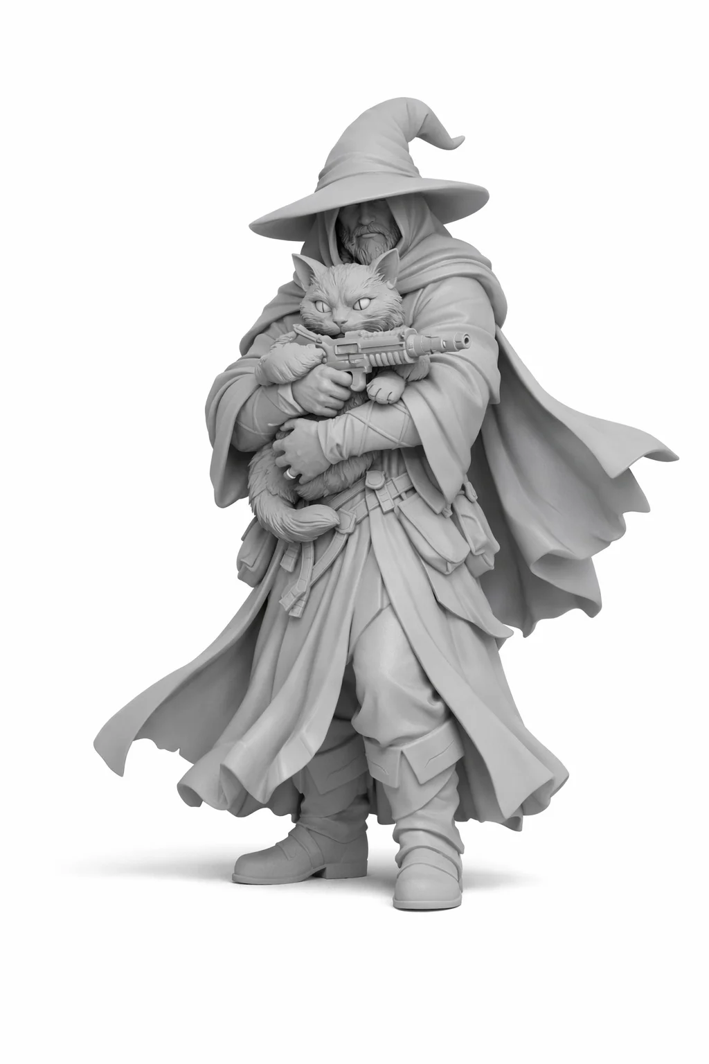 Example AI-generated 3D model preview